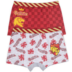  Harry Potter Red Lion gyerek boxeralsó 2 darab/csomag 6 - 8 év / 116 - 128 cm (85SEV3028B6)