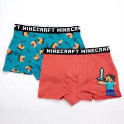  Minecraft Red gyerek boxeralsó 2 darab/csomag 10 év / 140 cm (85FKC5457910)