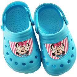 Disney Minnie Peek-a-Bow Blue gyerek papucs clog 30/31 (85EMM52518490A30) - eking