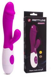 LyBaile Vibrator rabbit 30 functii Pretty Love Snappy 19.5cm Vibrator
