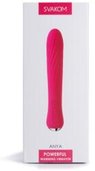 SVAKOM Vibrator cu functie de incalzire Svakom Anya 19, 5 cm Vibrator