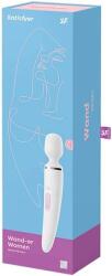 Satisfyer Vibrator clitoridian 2 in 1 Satisfyer Wand-er-Women alb Vibrator