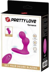 LyBaile Vibrator pentru prostata si perineu Pretty Love Terrance RC 10, 3 cm Vibrator