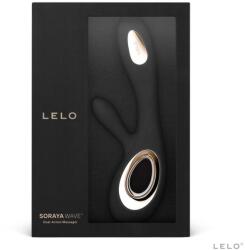 LELO Vibrator rabbit Lelo Soraya Wavemotion negru 21.8 cm Vibrator