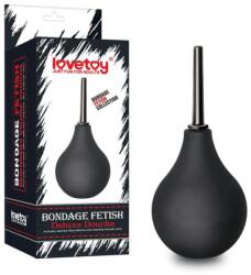 Lovetoy Irigator igiena intima Lovetoy Douche Deluxe Black tip para 15 cm