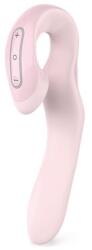 ZINI Vibrator tripla stimulare Zini Roae roz 19, 5 cm Vibrator