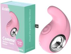 Chisa-novelties Vibrostimulator clitoridian Chisa Comma roz Vibrator