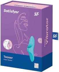 Satisfyer Vibrator unisex pentru deget Satisfyer Teaser albastru Vibrator