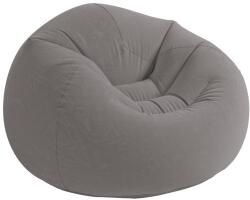 Intex Beanless Bag Felfújható fotel, szürke, 107 x 104 x 69 cm 68579NP (68579NP)