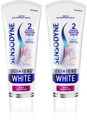 Sensodyne Clinical White Stain Protector pasta de dinti pentru albire 2x75 ml
