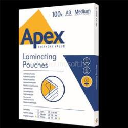 APEX Lamináló fólia A3, 125 micron 100 db/doboz, Medium (APEX_54216) (APEX_54216)
