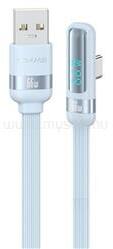 USAMS US-SJ651adatkábel USB - Type-C, 120cm, VILÁGOSKÉK (SJ651USB03) (SJ651USB03)