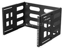 Lanberg folding bracket wall-mount 19inch 6U 497x400/240 black (FB01-5406-10B) (FB01-5406-10B)