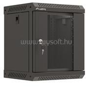 Lanberg cabinet wall-mount 6U 300x300 glass door black (WF11-3306-10B) (WF11-3306-10B)