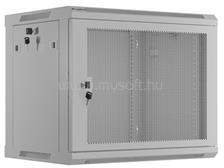 Lanberg wall-mount rack 19inch 9U 600x450 perforated grey (WF01-6409-23S) (WF01-6409-23S)