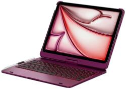 Typecase Apple iPad Air 11 2024-2026 Typecase Flexbook Touch málnaszínű billentyűzetes tok