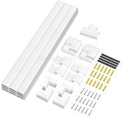 LOGILINK Kábelcsatorna készlet, falra szerelhető, 67db, fehér (LOGILINK_KAB0110) (LOGILINK_KAB0110)