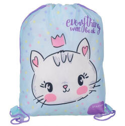 Starpak Cicás zsinóros hátizsák, tornazsák - Kitty (576197) (576197)