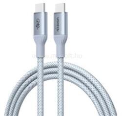UGREEN L534 adatkábel Type-C - Type-C, 100cm, EZÜST (UGREEN_75731) (UGREEN_75731)