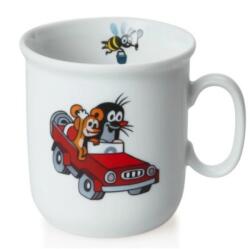Thun bögre 220 ml KISVAKOND ÉS AZ AUTÓ, 1 darab, porcelán