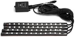 Aigostar - Benzi LED RGB reglabile pentru mașină LED/4, 5W/5V + telecomandă (AI2718)