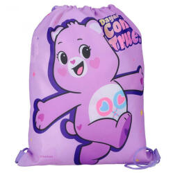Starpak Care Bears zsinóros hátizsák, tornazsák - Lila (575090) (575090)