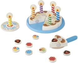 Melissa & Doug Дървена играчка Melissa & Doug - Торта за рожден ден (6074876) - ozone