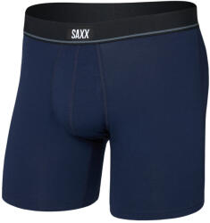 Saxx Essential Cotton Boxer Brief Fly férfi boxer XL / kék