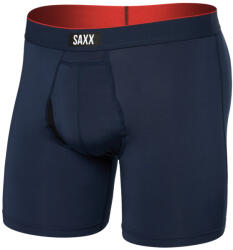 Saxx Multi-Sport Mesh Boxer Brief Fly boxeralsó XL / sötétkék