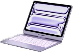 Typecase Apple iPad Pro 11 2024-2025 világos lila Typecase Flexbook Touch billentyűzetes tok