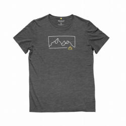 Devold Active "Outline" Tee Man férfi póló XL / szürke/fekete