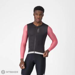 Castelli CORRETTO LS mez, fekete/Giro rózsaszín/ezüst hold (M)