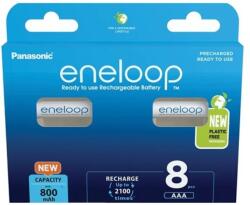 Panasonic Eneloop mikro ceruza akkumulátor (AAA) 800mAh 8db (BK-4MCDE/8BE)