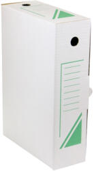 NON Set 25 cutii de arhivare din carton, 100 mm, 350 x 250 mm, Liniatura verde (ARH021)