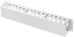 NETRACK Organizator cabluri Rack 19'' 2U Netrack metal gri 88 9x482 6x68mm set complet (dn-19 org-2u)