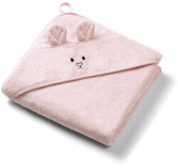 BabyOno fürdõlepedõ kapucnis bambusz 100x100cm egérfülekkel púderrózsaszín 1553/04 (69914569)