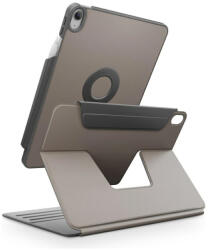 Uniq Rovus 360 Apple iPad 11 2025 / iPad 10.9 2022 mágneses tok kitámasztóval, 360 fokban forgatható, szürke