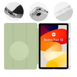 OBAL:ME MistyTab Xiaomi Redmi Pad SE (11.0) oldalra nyíló, kitámasztható tok, zöld