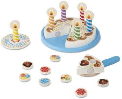 Melissa & Doug Melissa & Doug, Tort de ziua de nastere, jucarie din lemn Bucatarie copii