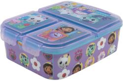 Stor Gabby's Dollhouse, cutie pentru pranz cu compartimente