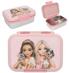Top Model Top Model, cutie pentru pranz din otel inoxidabil cu compartimente, 13, 5x18x7, 5 cm