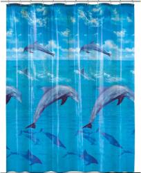Kleine Wolke Dolphin zuhanyfüggöny 180 cm x 200 cm többszínű