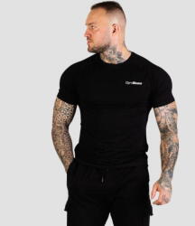 GymBeam Tricou Fitted TRN Black - GymBeam - vexio