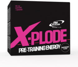 Pro Nutrition Alte suplimente nutritie sportiva Pre-workout antrenament, X-plode plicuri Zmeura 25 plicuri x 20g - vexio
