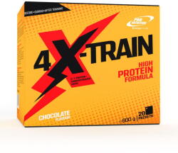 Pro Nutrition Proteine Proteine izolat si concentrat cu aminoacizi, 4 X-Train Ciocolata 20 plicuri x 30g - vexio