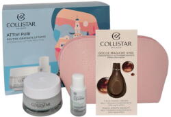 Collistar Zestaw Collistar Attivi Puri Facial Lotion 15ml + Volumizing Face Cream 50ml + Cosmetics Bag (20079001)