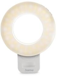 Hama Lampă LED ring Hama - ToGo, 3 moduri, albă (HAMA-04674)