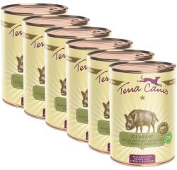 Terra Canis Terra Canis Wild Boar with natural rice, fennel & raspberry 6 x 400 g