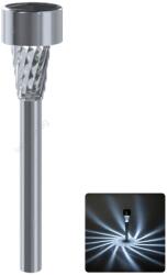 Aigostar - LED соларно осветително тяло LED/2V IP44 40 mAh матов хром (AI2687)