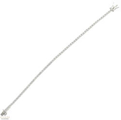 Újvilág Kollekció Ezüst tenisz karkötő 21 cm - 07224-14